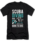 Funny Scuba Diving Ocean Snorkel Scuba Diver Gift Muc Designs T-Shirt