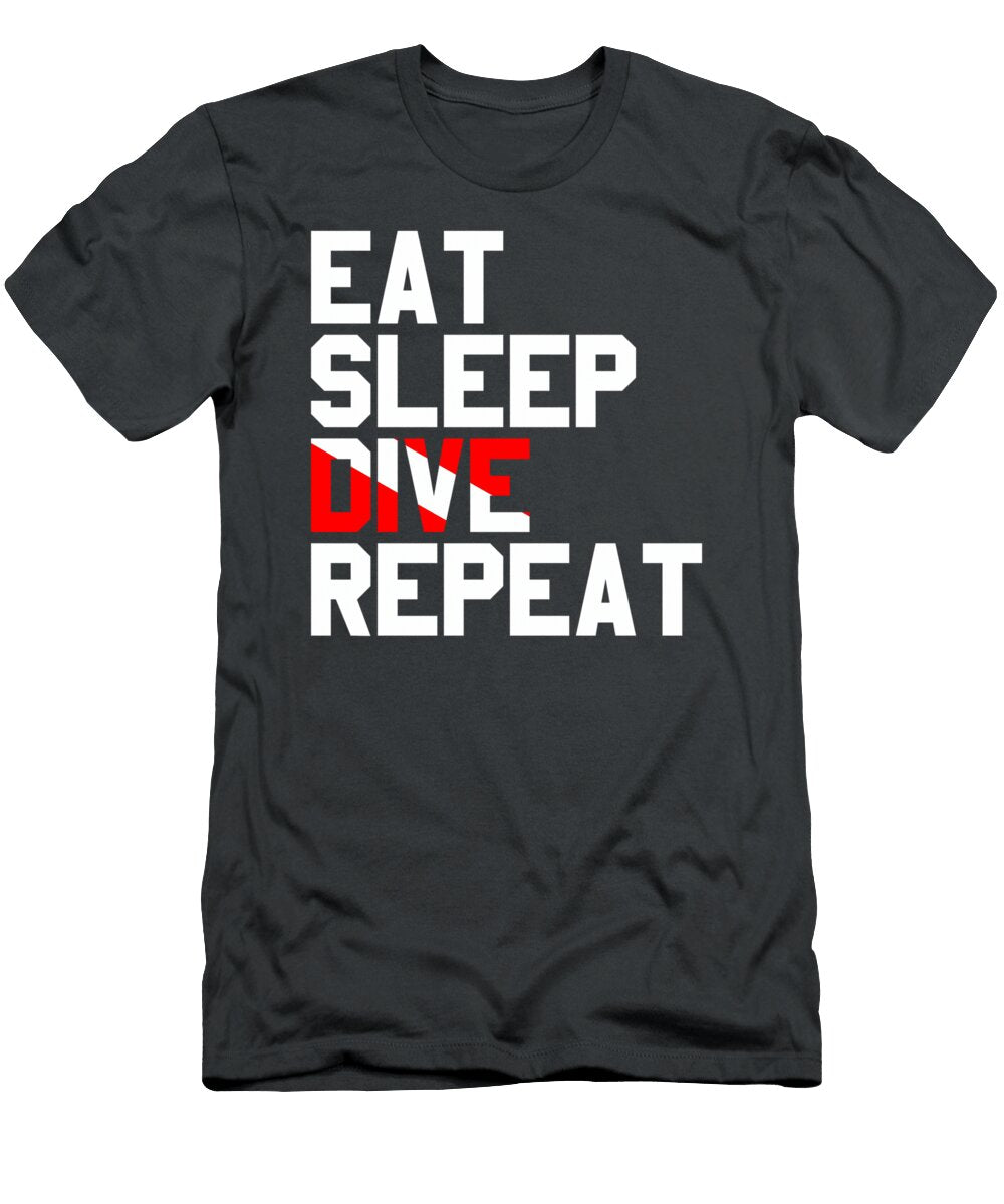 Funny Scuba Diving for Divers Johanq Enifo T-Shirt