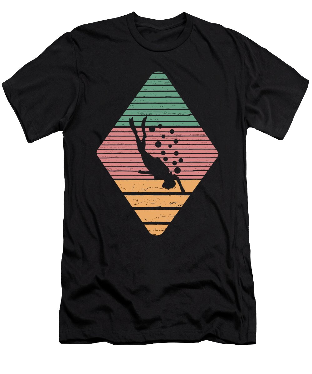 Funny Scuba Diving Snorkeling Scuba Diver Gift Muc Designs T-Shirt