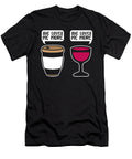 Funny She Loves Me More Roasting Barista Cafe Coffee Wine Crazy Squirrel T-Shirt