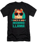 Funny Shes a Bad Momma Llama Mama Maximus Designs T-Shirt