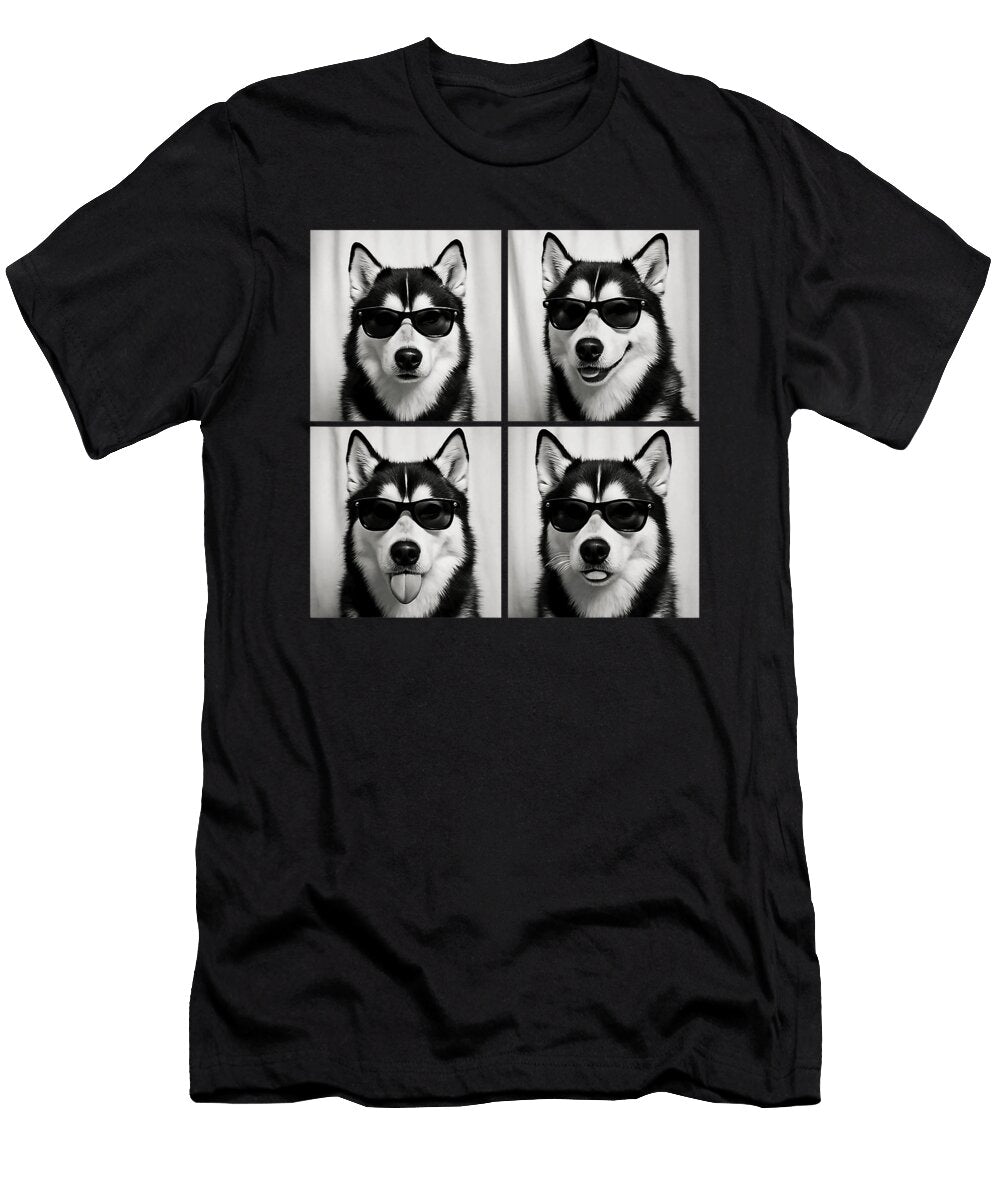 Funny Siberian Husky Lover Cute Huskies Dog Sophie Eleanor T-Shirt