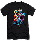 Funny Siberian Husky Riding Shark Dog Lover Dh Bubble T-Shirt