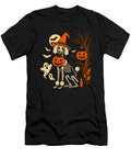 Funny Skeleton Poodle Halloween Poodle Dog Mom Studi Alex T-Shirt