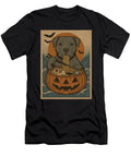 Funny Spooky Pit Bull Pumpkin Japanese Ramen Zyneu Gangd T-Shirt