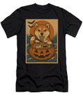 Funny Spooky Shiba Inu Pumpkin Japanese Ramen Zyneu Gangd T-Shirt