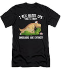 Funny T Rex Hates Cpr Gift Men Women Cool Dinosaur Paramedic Dhbubble T-Shirt