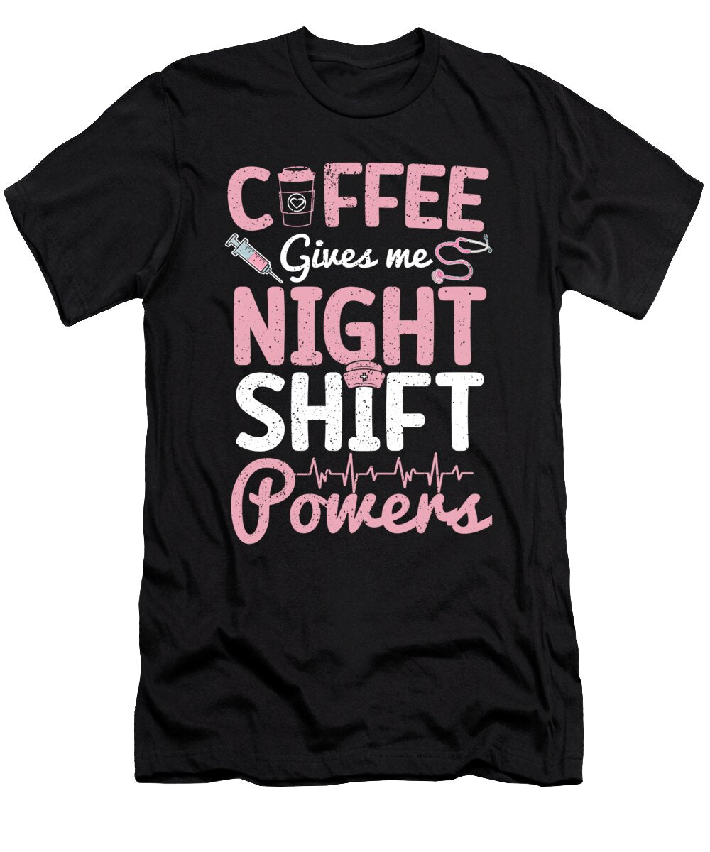 Funny Team Night Shift Nurse Crew Me T-Shirt