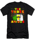 Funny Three Amigos Cocktail Alcohol Pun Bartender the Perfect Presents T-Shirt