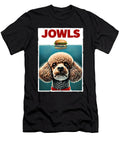 Funny Toy Poodle and Hamburger Parody Jowls Dog Lover Job T-Shirt