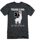 Funny Trauma Llama Emt Design Medic Ems Alpaca Your Wound Iniolh Myahr T-Shirt