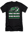 Funny Truck Driver Trucking Rig Old Man Trucker Crazy Squirrel T-Shirt
