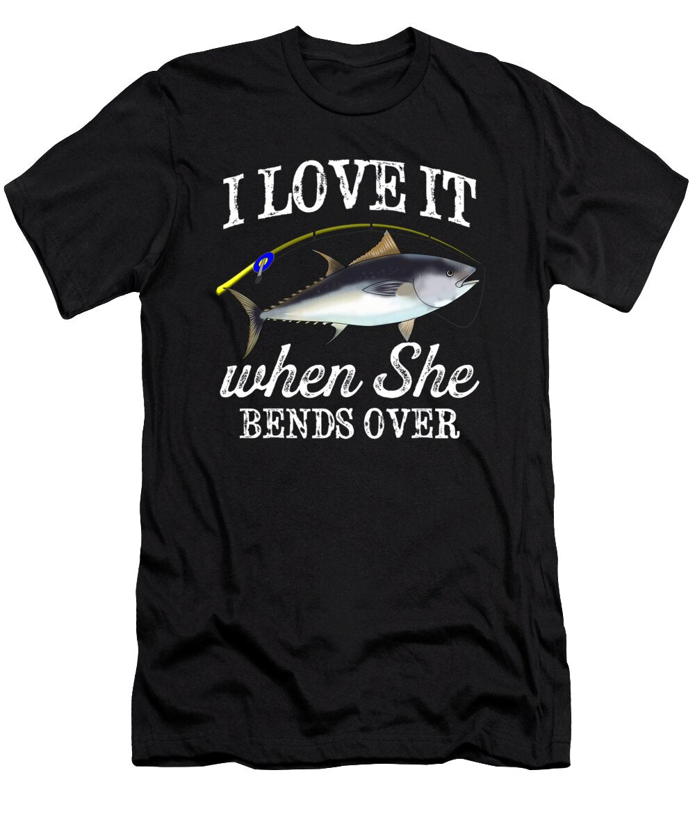 Funny Tuna Fishing Freshwater Saltwater Fish Gift Muc Designs T-Shirt