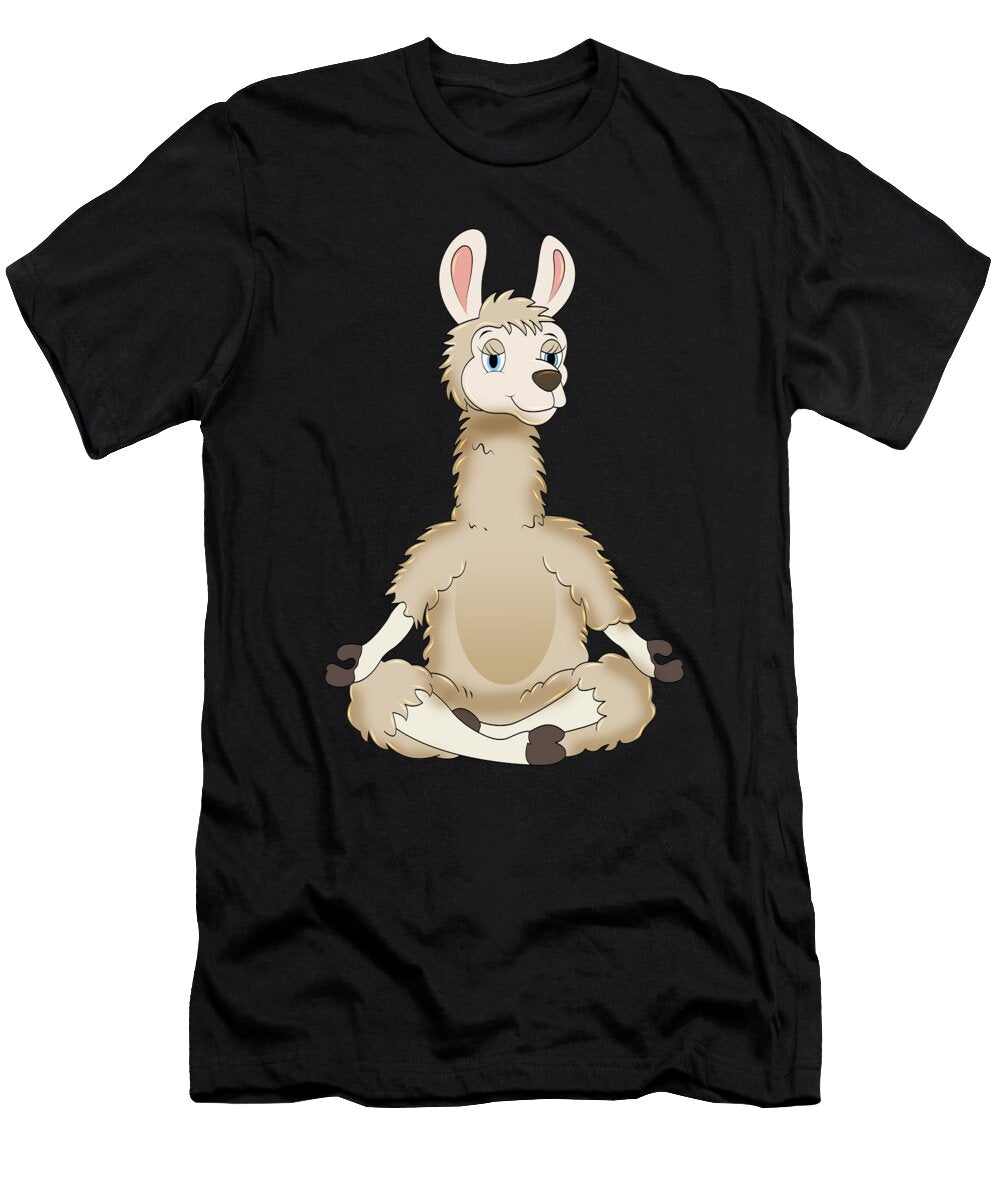 Funny Yoga Llama Alpaca Gift Muc Designs T-Shirt