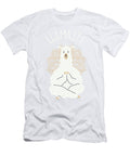 Funny Yogi Print Lama Peace Makes Yoga Hippie Hendrik Roeder T-Shirt