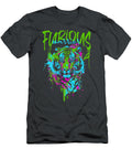 Furious Warrior Liver Cancer Green Tiger Ribbon Natalie Lidford T-Shirt