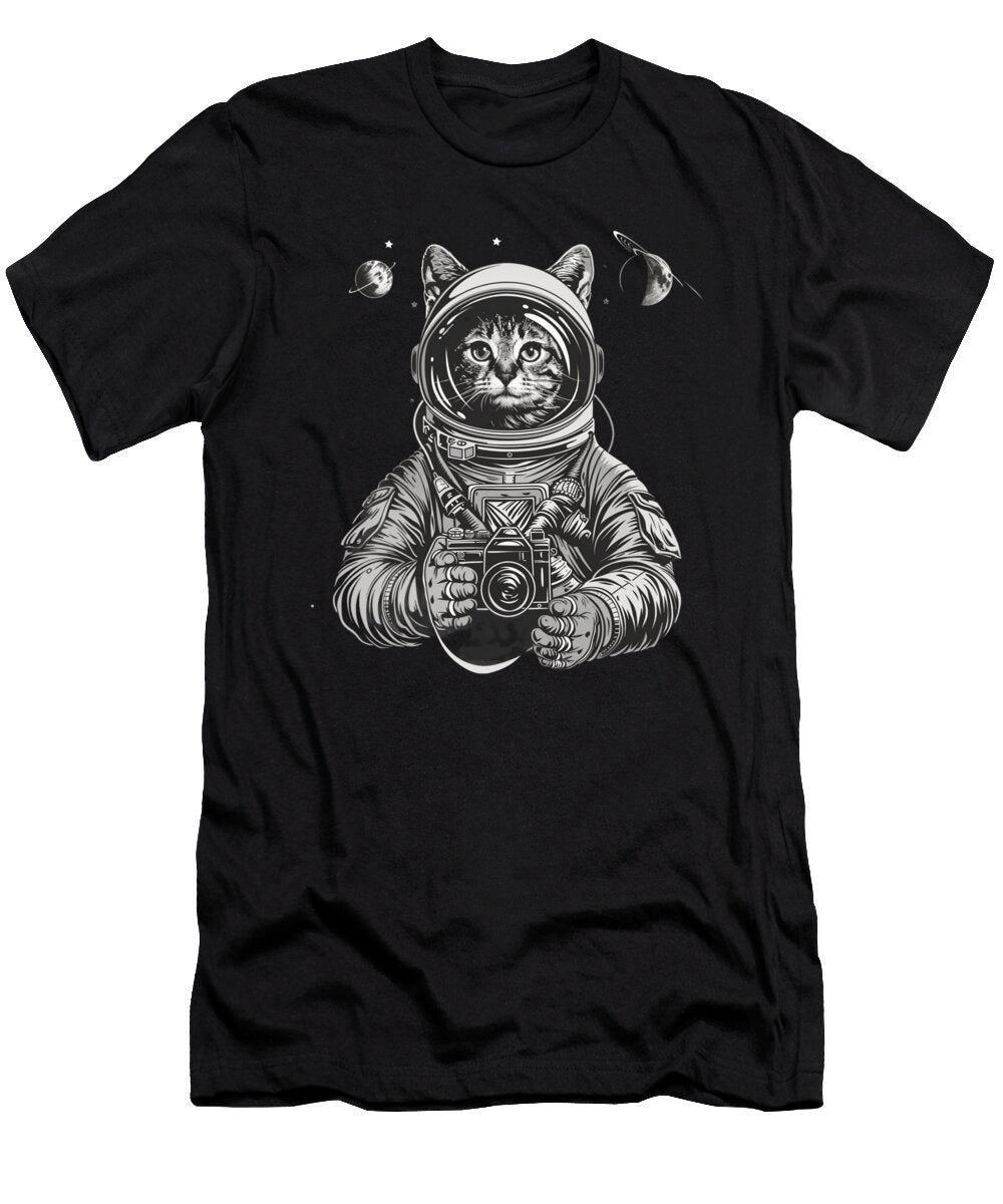 Furry Boba Buddies Goats Cat Tea Party Danial Landes Art T-Shirt