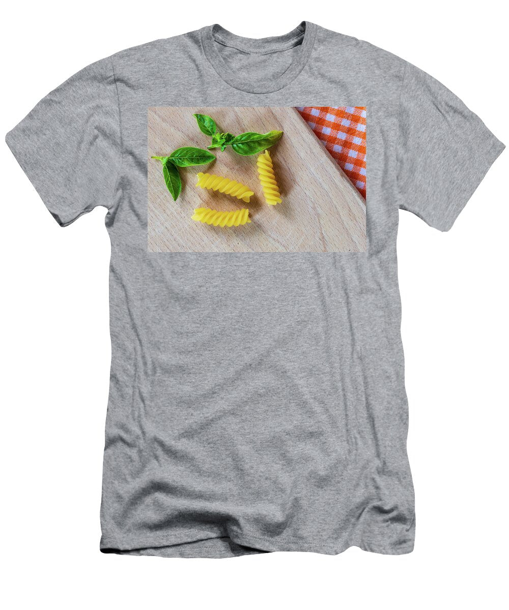 Fusilli and Basil Pasta Italian Love Nicola Simeoni T-Shirt