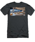 Futuristic Space Lounge Mango Art T-Shirt