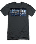 Futuristic Space Station Orbiting Earth the Luxury Art Collection T-Shirt