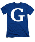 G in White Typewriter Style Custom Home Fashions T-Shirt