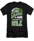 Gagging on Kale Art for Vegans Vegetarians on Diet Dark Nikita Goel T-Shirt