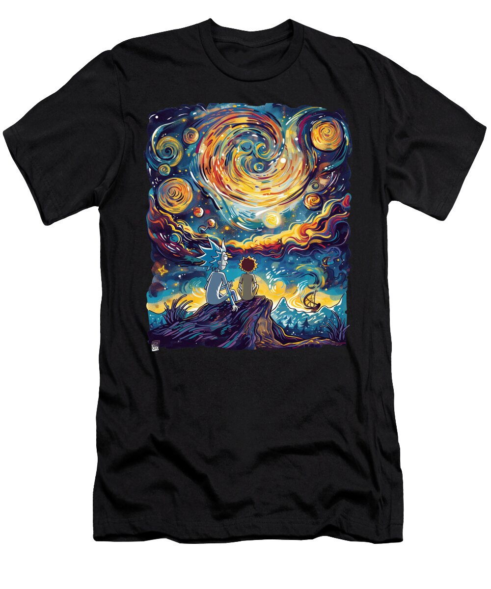 Galactic Cable Box Access Doris Santiago Art T-Shirt