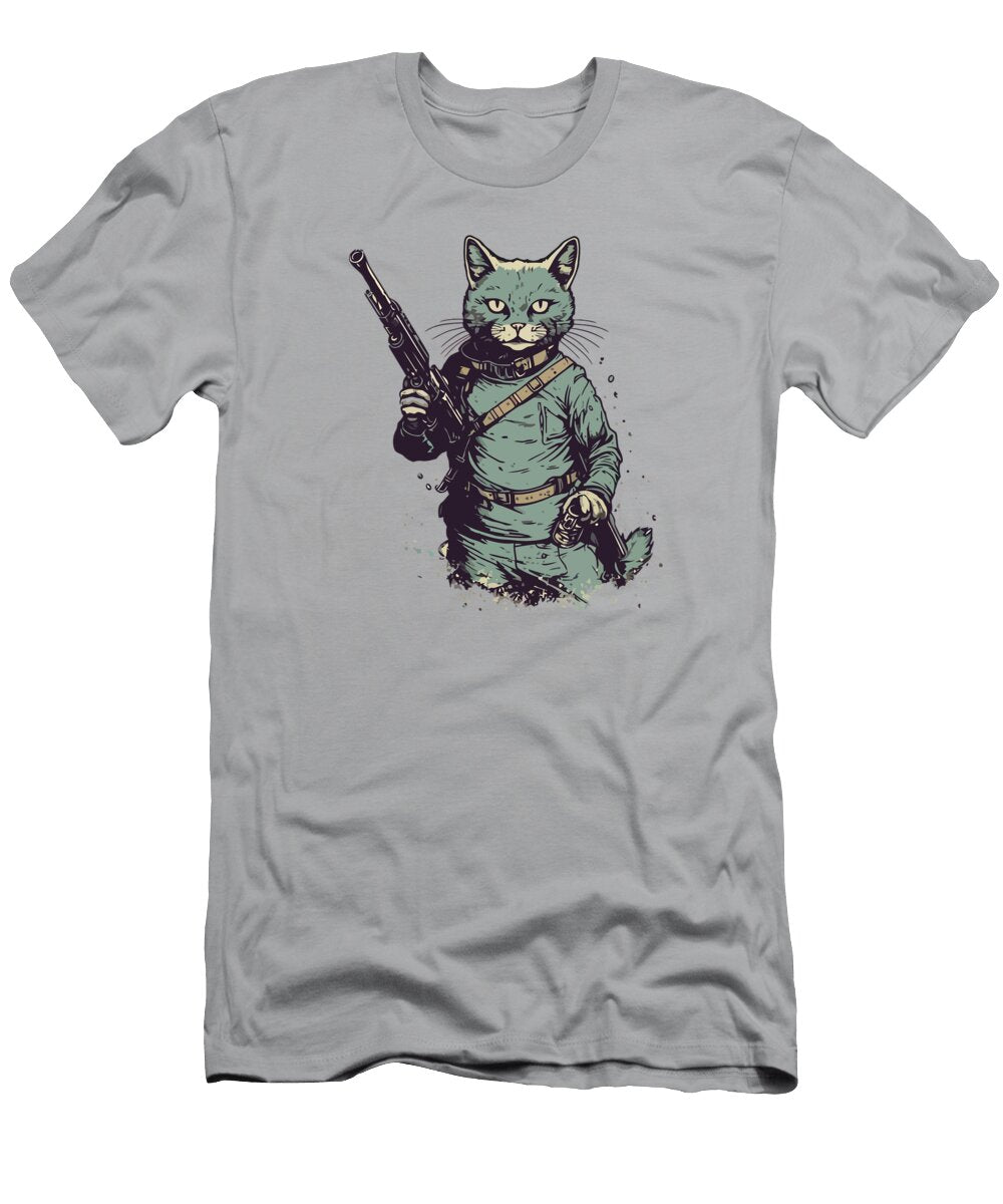 Gangsta Cat Amir Faysal T-Shirt