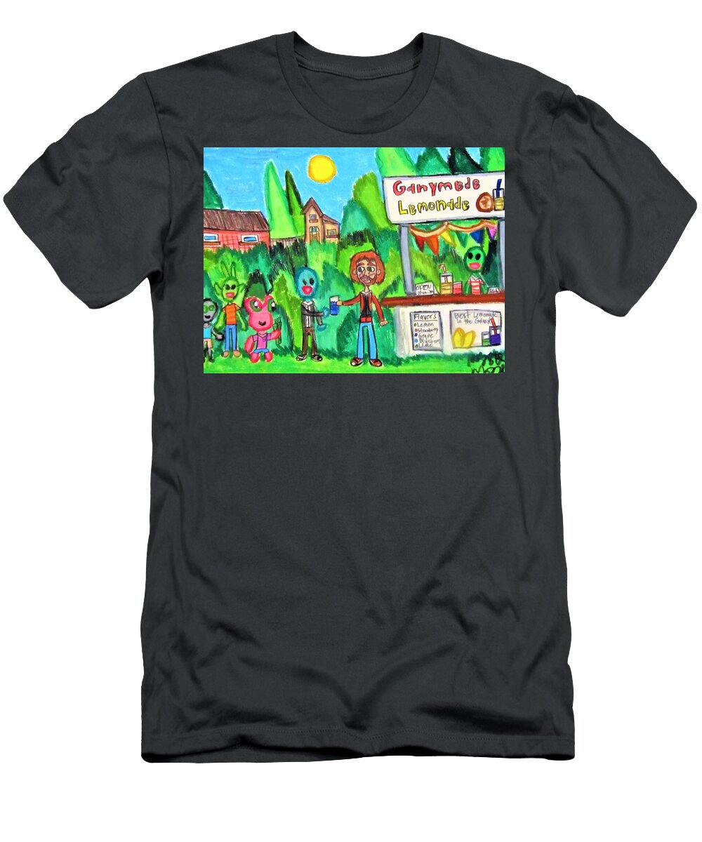 Ganymede Lemonade Maggie Russell T-Shirt