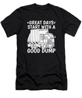 Garbage Truck Driver Great Days Start with a Good Dump Crazy Squirrel T-Shirt