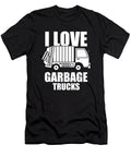 Garbage Truck Rig Trucker Driver I Love Garbage Trucks Crazy Squirrel T-Shirt