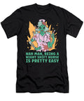 Gardener Whiskey Flowers Garden Plants Gardening Brother Crazy Squirrel T-Shirt