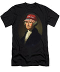 George Washington Portrait with a Baseball Cap Delphimages Photo Creations T-Shirt