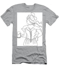German Barmaid Serving Beer Drawing Aloysius Patrimonio T-Shirt