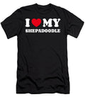 German Shepherd Poodle Mix I Love My Shepadoodle Sophie Eleanor T-Shirt