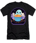 Ghostly Anime Spirits Cute Boba Tea Gaming Controller Ramen Sifou Store T-Shirt