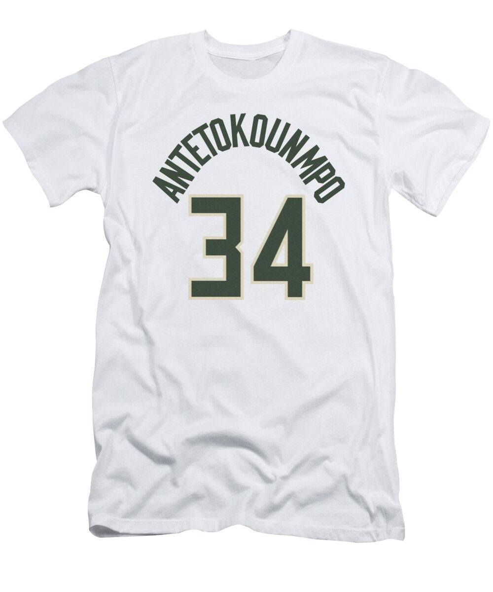 Giannis Antetokounmpo Francesco Cirillo T-Shirt