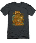 Giant Raccoon Enjoys Bowl of Ramen Srdja Kot T-Shirt