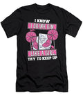Gin Girl Cocktail Tonic Alcohol Drinks Gin Crazy Squirrel T-Shirt