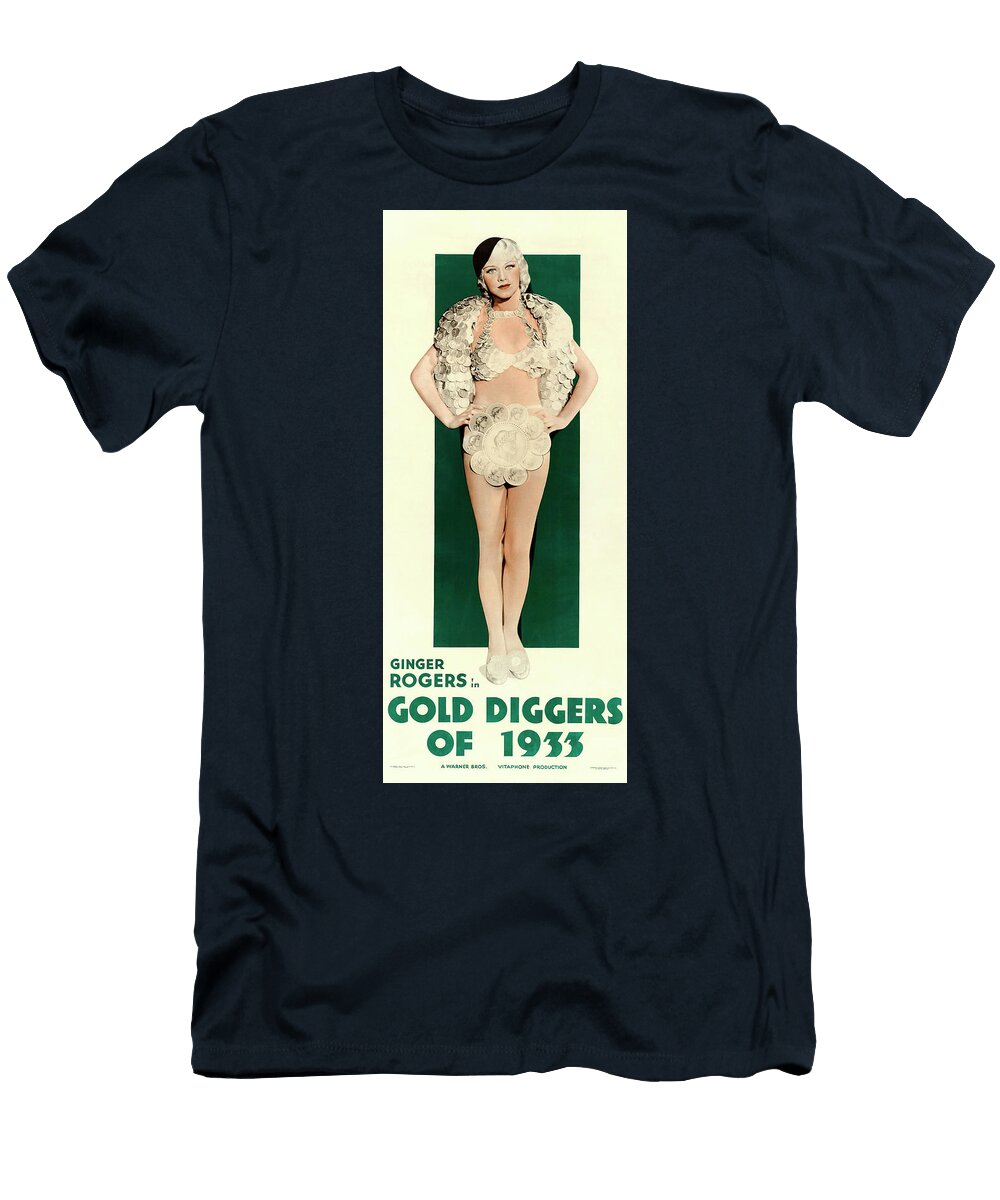 Ginger Rogers Gold Diggers of 1933 Movie Poster T-Shirt
