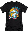 Ginocorn Tonic Alcohol Drinks Cocktail Gin Unicorn Crazy Squirrel T-Shirt