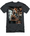 Giraffe Barista in a Coffee Shop Jaco Venter T-Shirt