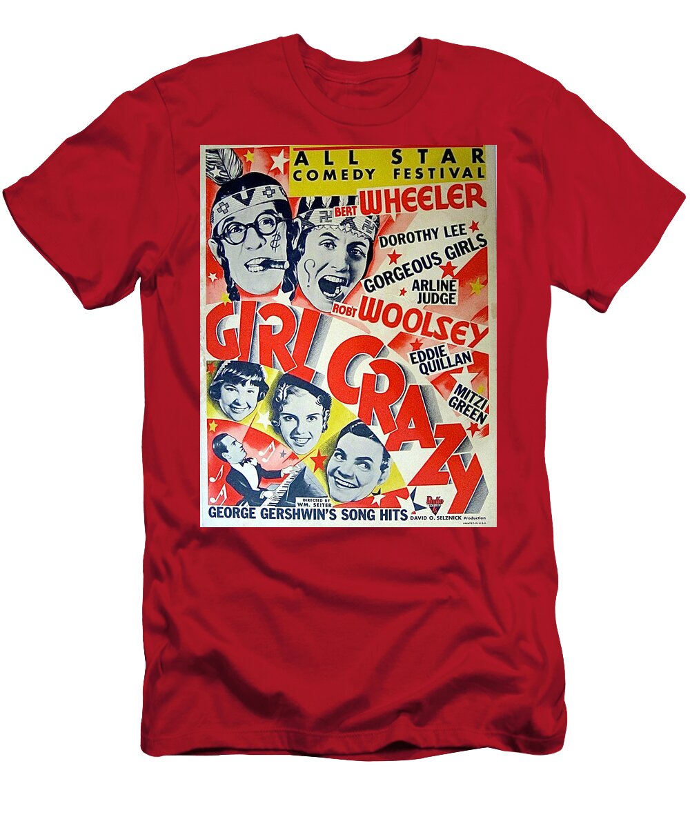 Girl Crazy 1932 Original Movie Poster T-Shirt