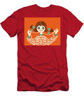 Girl Wearing Lace Blouse Csa Images T-Shirt