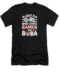 Girl Who Loves Ramen and Boba Joanna Redesiuk T-Shirt