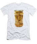 Glass Jar of Mushroom Pickles Donald Erickson T-Shirt