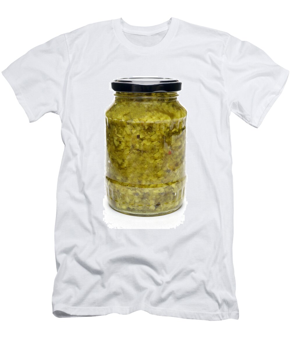 Glass Jar of Pickle Relish Donald Erickson T-Shirt