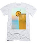 Glass of Lemonade Against California Sunset Room for Text Robert Briggs T-Shirt