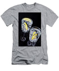 Glasses of Fresh Cold Carbonated Water with Ice Cubes and Lemon Liss Art Studio T-Shirt