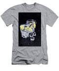 Glasses with Fresh Cold Carbonated Water with Ice Cubes and Lemo Liss Art Studio T-Shirt